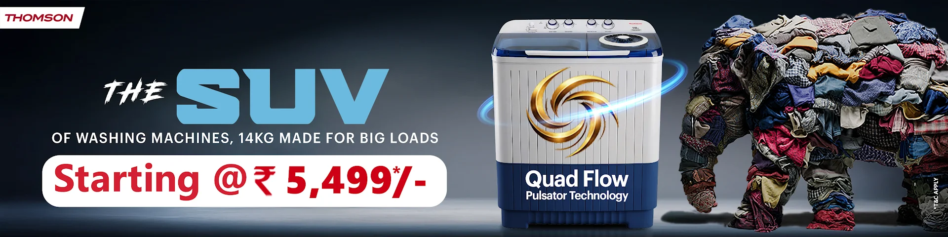 Thomson TSA1400D Washing Machine